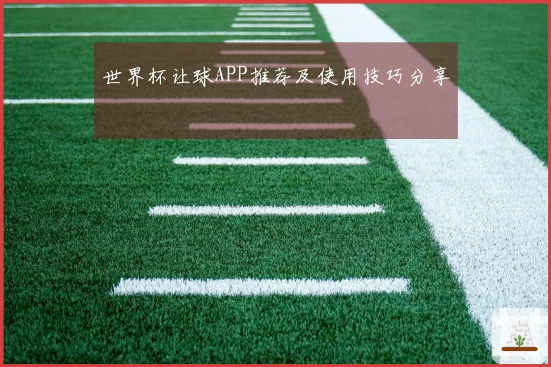 世界杯让球APP推荐及使用技巧分享